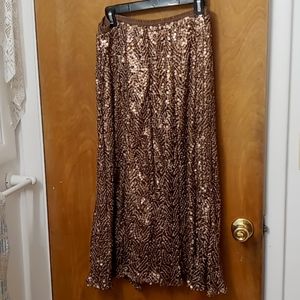 Reba Sequence skirt & top